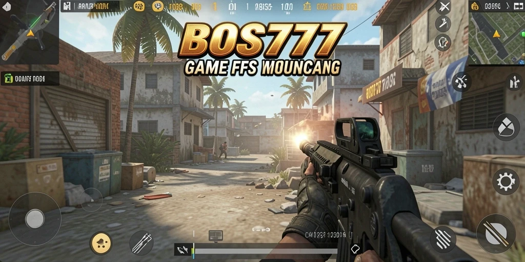 Gameplay seru dalam pertempuran FPS yang intens.