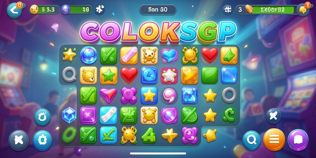Tampilan gameplay COLOKSGP yang menarik dan penuh warna.