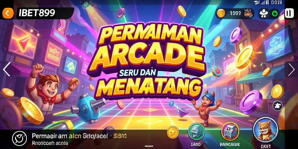 Tampilan gameplay seru dan penuh warna dari IBET899.