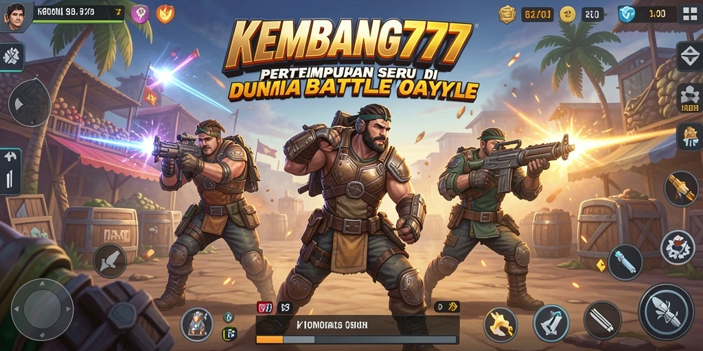 Tampilan seru gameplay pertempuran di KEMBANG777.
