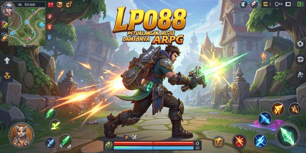Tampilan gameplay LPO88 yang memukau dalam aksi petualangan.
