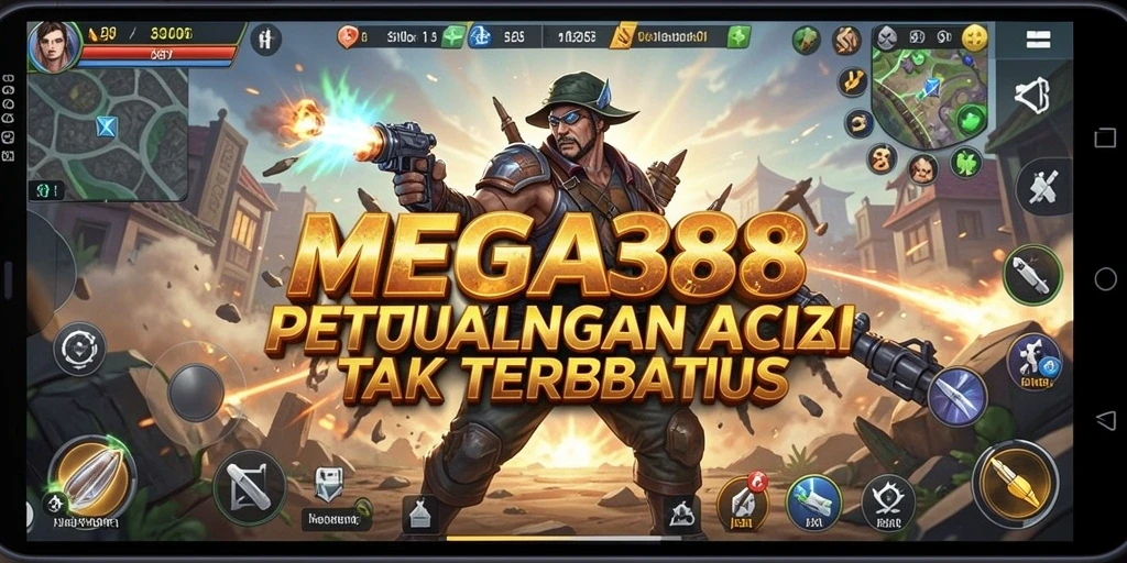 Tampilan permainan MEGA388 yang penuh aksi dan seru.