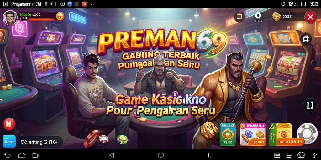 Screenshot gameplay PREMAN69 yang menampilkan momen seru permainan Kasino.
