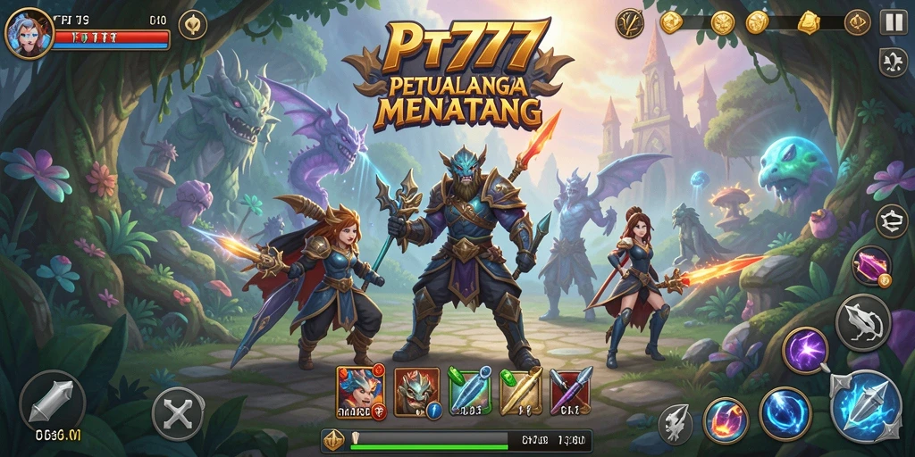 Gameplay seru dan petualangan mendebarkan di PT777.