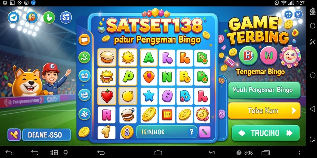 Screenshot SATSET138 menunjukkan pengalaman seru bermain Bingo.