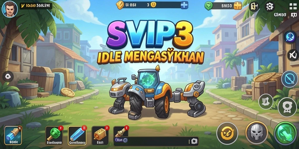 Tampilan gameplay SVIP3 yang seru dan interaktif.