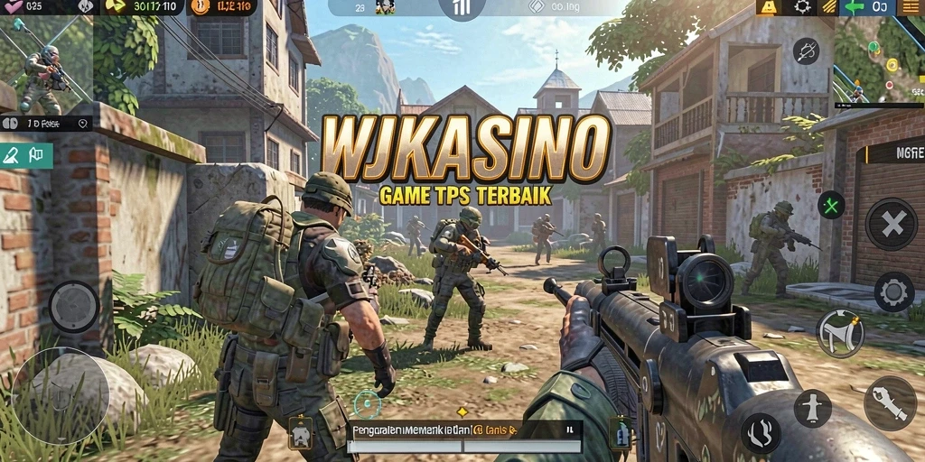 Tampilan gameplay seru di WJKASINO dengan elemen TPS