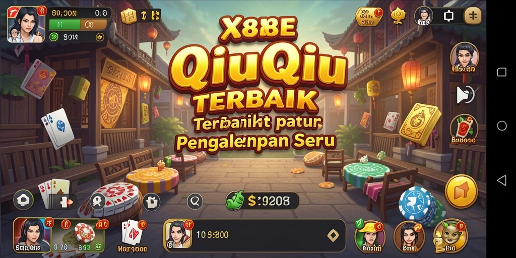 Tampilan gameplay QiuQiu yang menarik dan penuh aksi.
